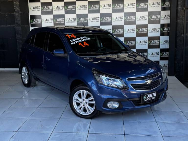 CHEVROLET - AGILE - 2013/2014 - Azul - R$ 41.900,00