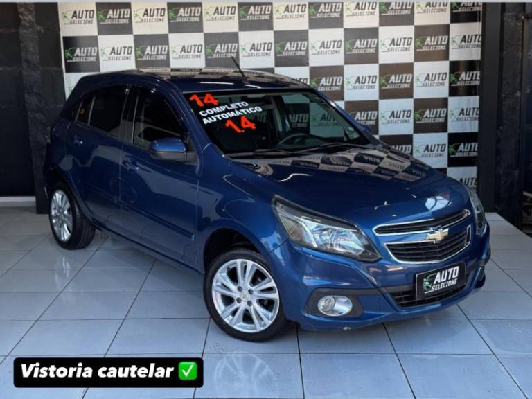 CHEVROLET - AGILE - 2013/2014 - Azul - R$ 41.900,00