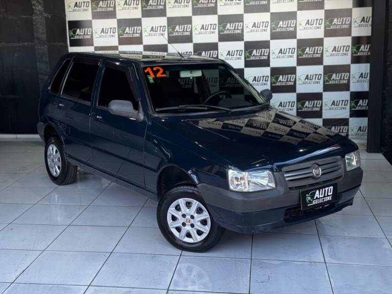 FIAT - UNO - 2011/2012 - Azul - R$ 24.900,00