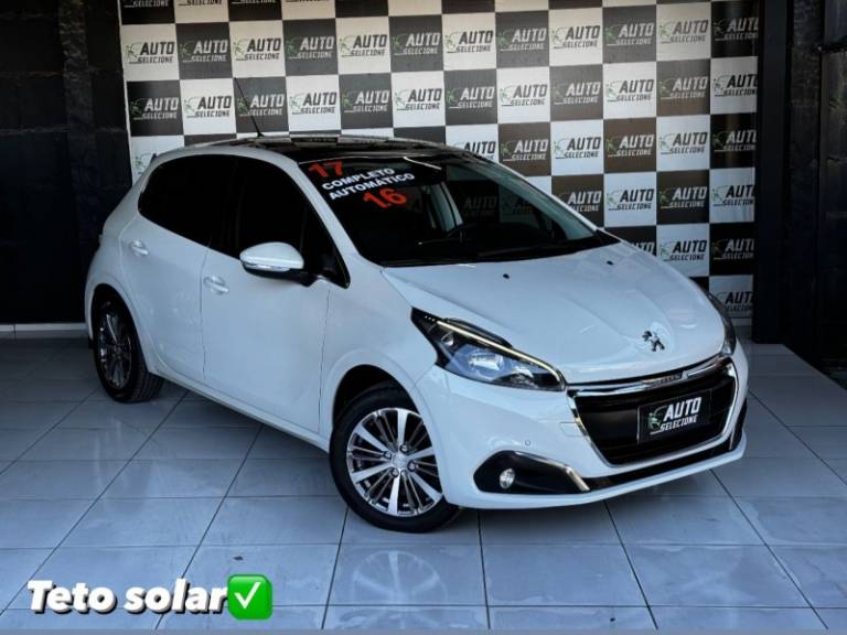 PEUGEOT - 208 - 2017/2017 - Branca - R$ 59.900,00