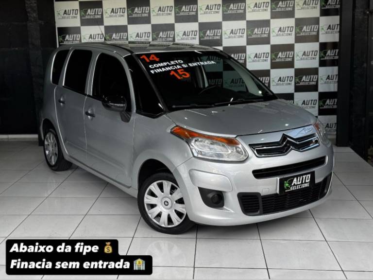 CITROËN - C3 PICASSO - 2013/2014 - Prata - R$ 35.500,00