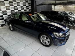 MERCEDES-BENZ - C 180 - 2014/2015 - Azul - Sob Consulta