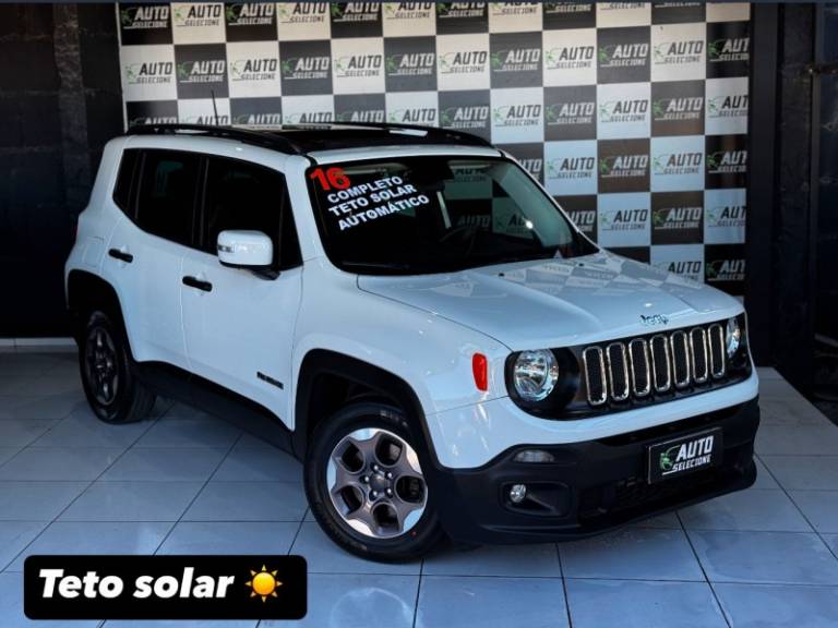 JEEP - RENEGADE - 2015/2016 - Branca - R$ 71.900,00