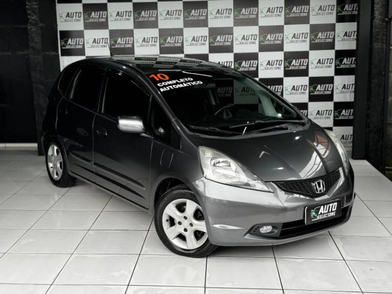 HONDA - FIT - 2009/2010 - Cinza - R$ 46.900,00