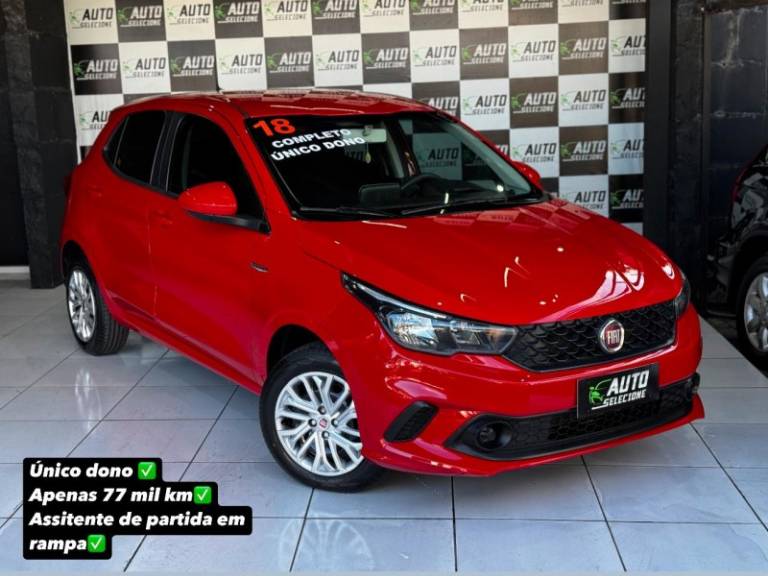 FIAT - ARGO - 2018/2018 - Vermelha - R$ 54.900,00